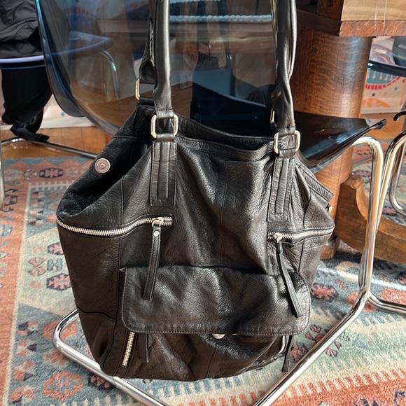 Day and Mood black leather bag - Picture 6 of 6